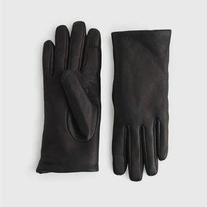 New Cashmere Lined Leather Gloves for women size small